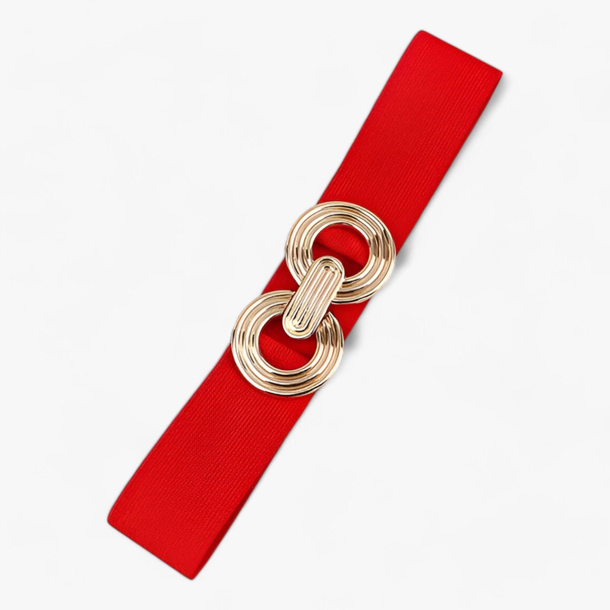GR | Waist Belt with Round Buckle for Women