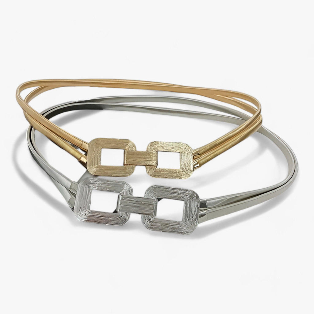 GR | Glamour Gold Chain Straps for Women Comfortable Stretch Fit