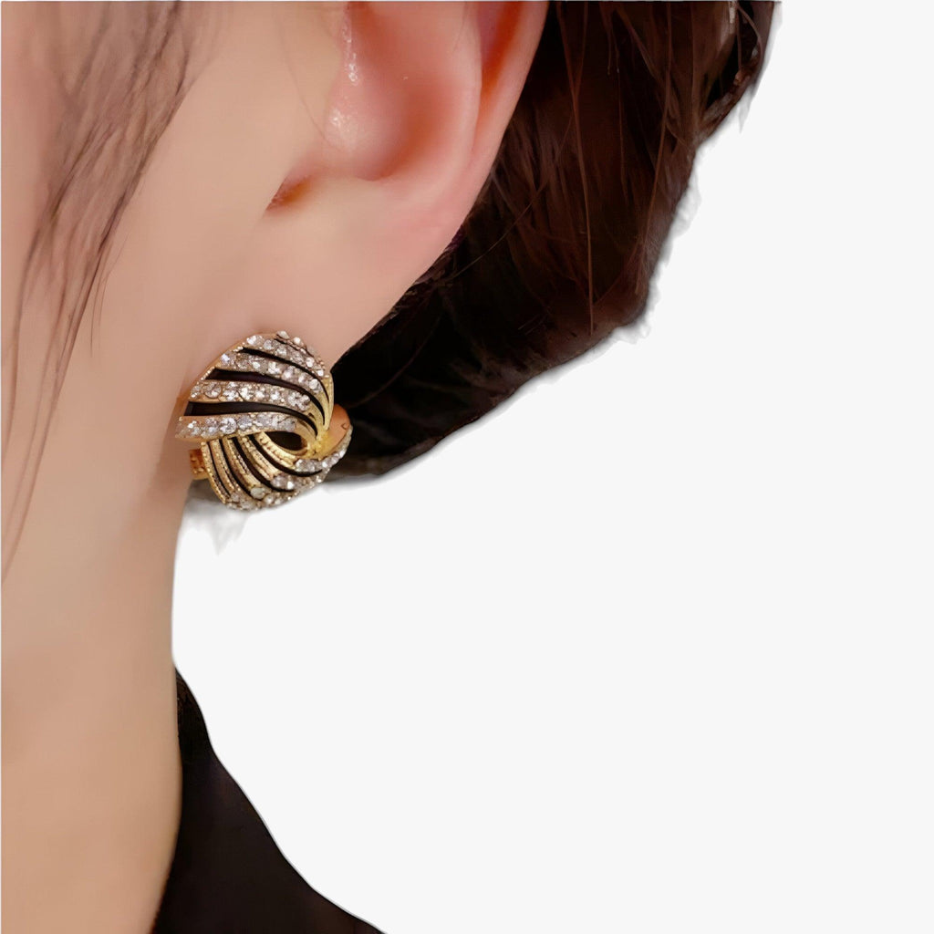 GR | Silver Spiral Earrings