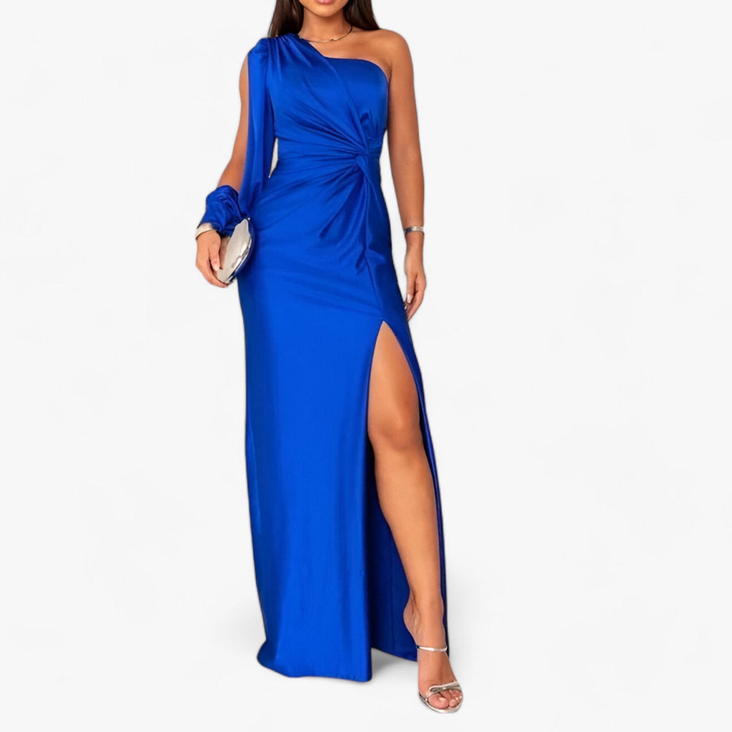 Évora | Satin Long Dress - Elegant and Comfortable