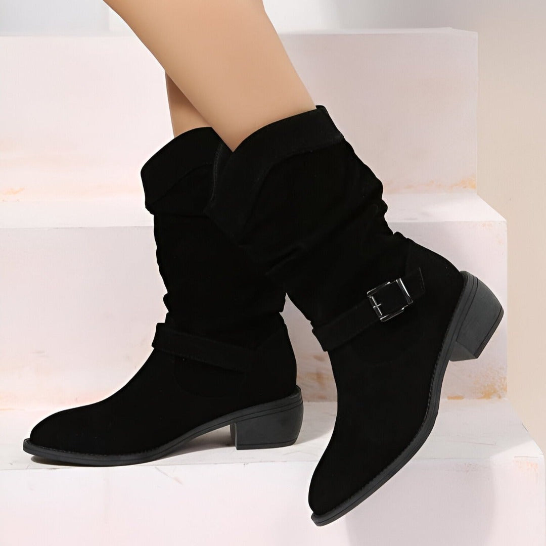 GR | Heeled Boots with Soft Sole
