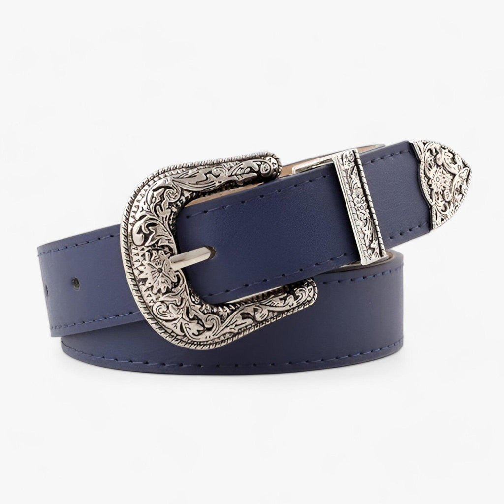 GR | Western Leather Belt Vintage Style & Durable Design For Women