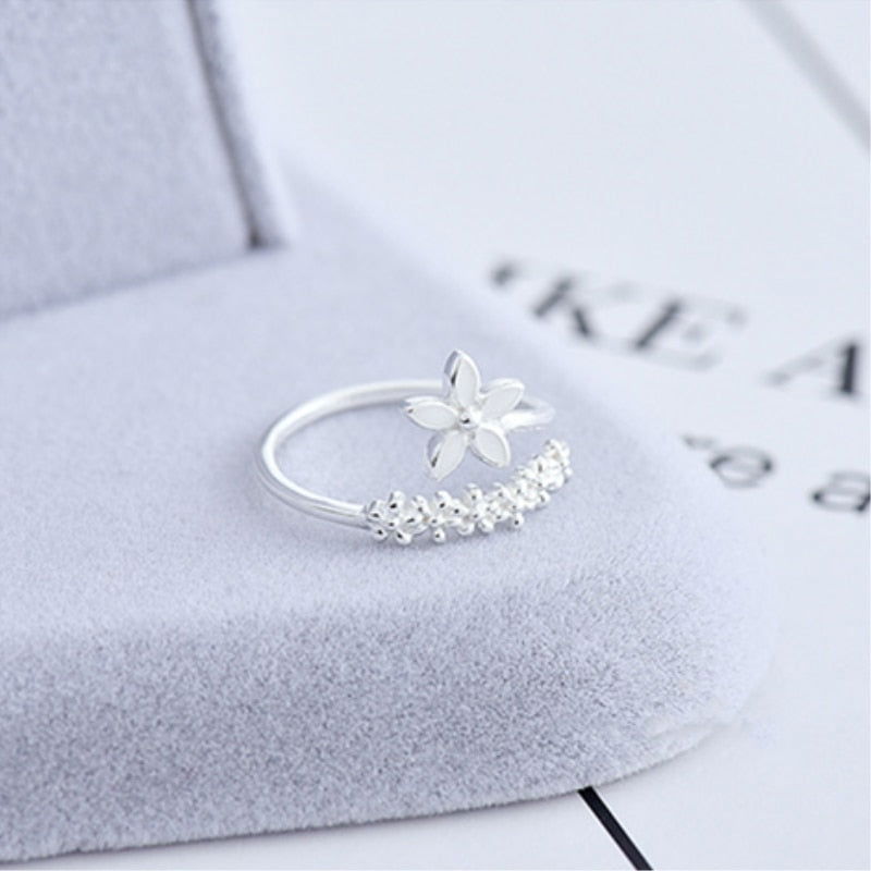 GR | Ring Flower Fresh - Silver