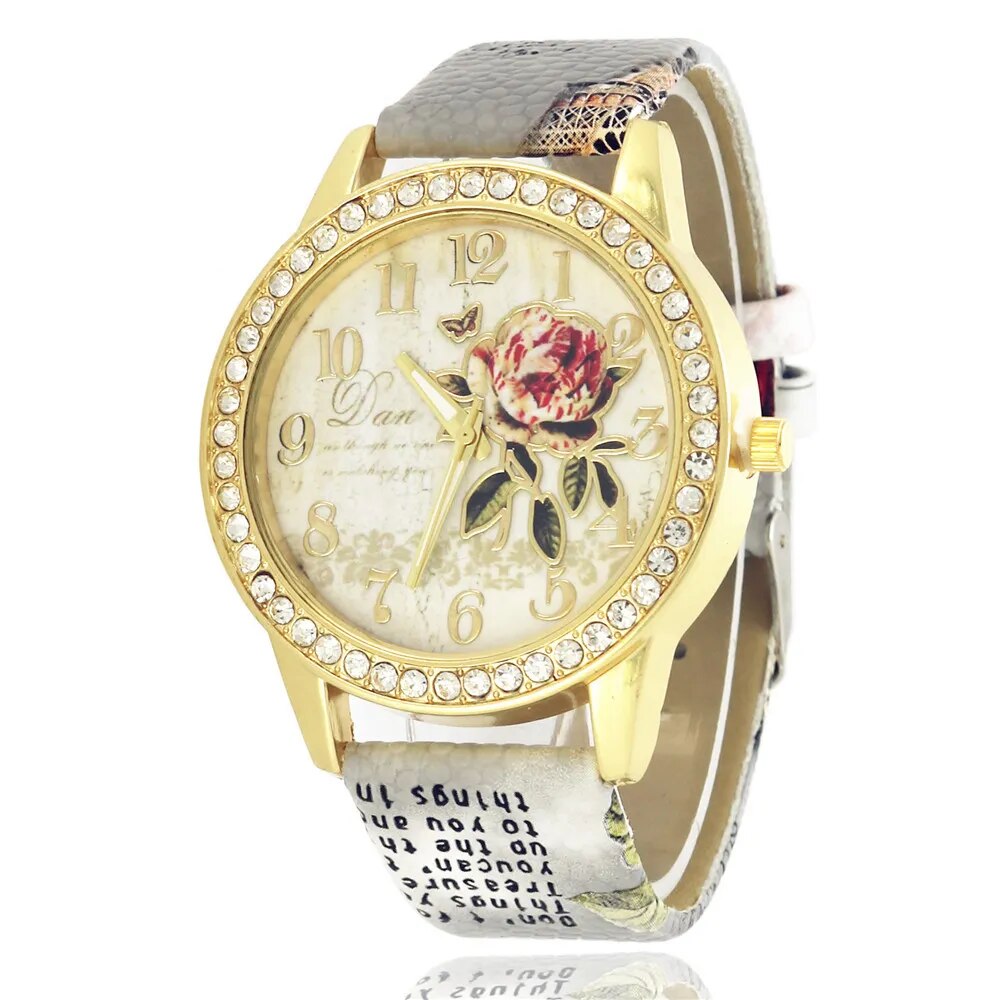 GR | Montre Fleurie Klasse Luxus