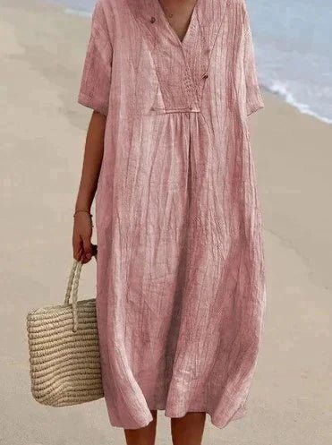 GR | Cotton Linen Summer Dress