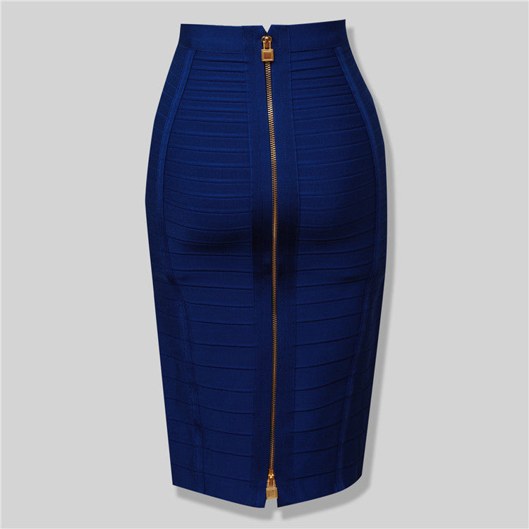 GR | Bodycon rayon bandage skirt