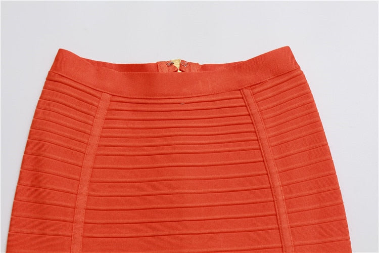 GR | Bodycon rayon bandage skirt