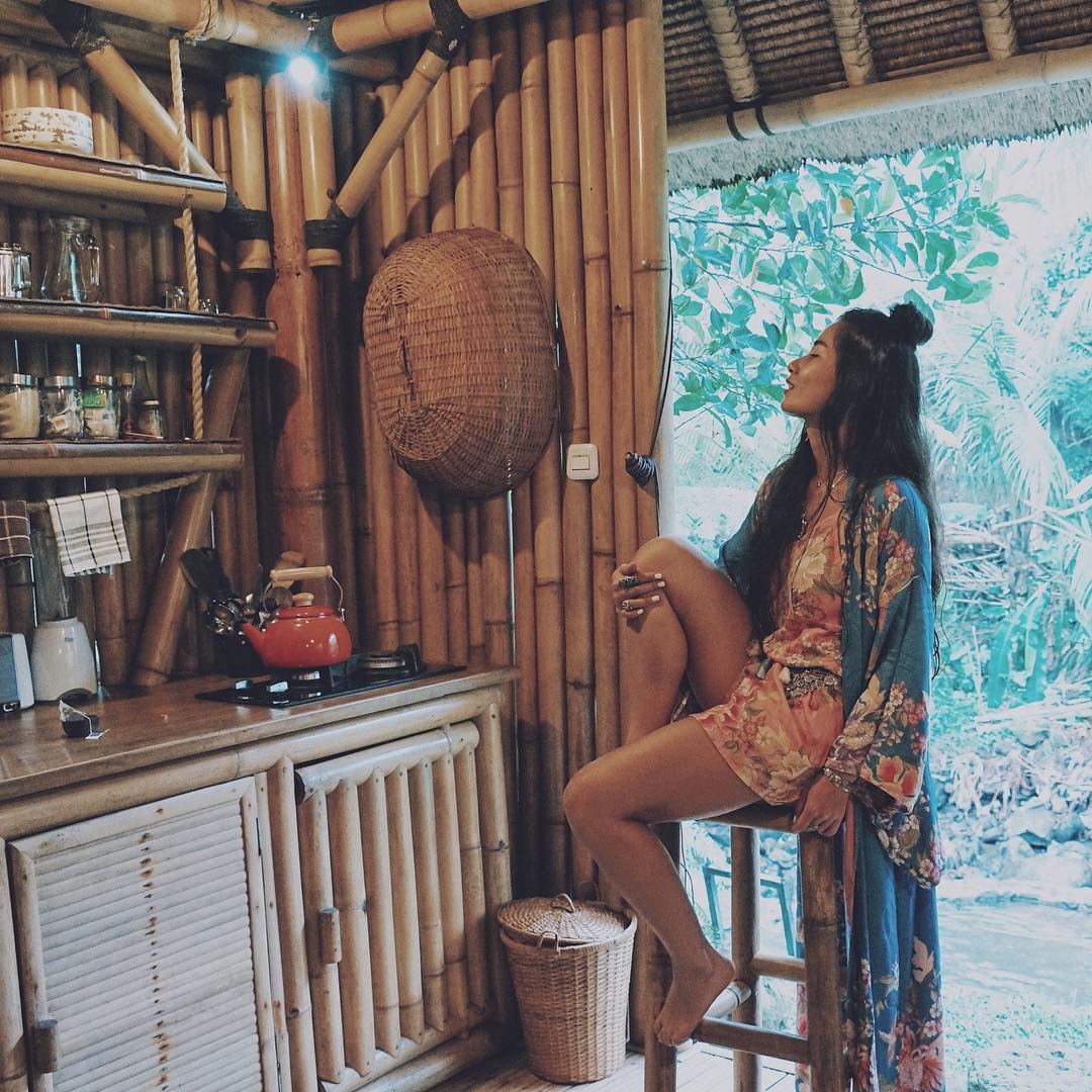 GR | Long kimono robe with batwing sleeves