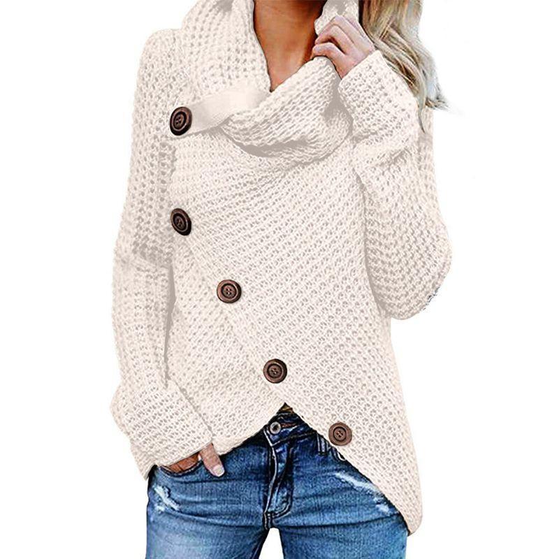 Fashionable and effortless winter top
