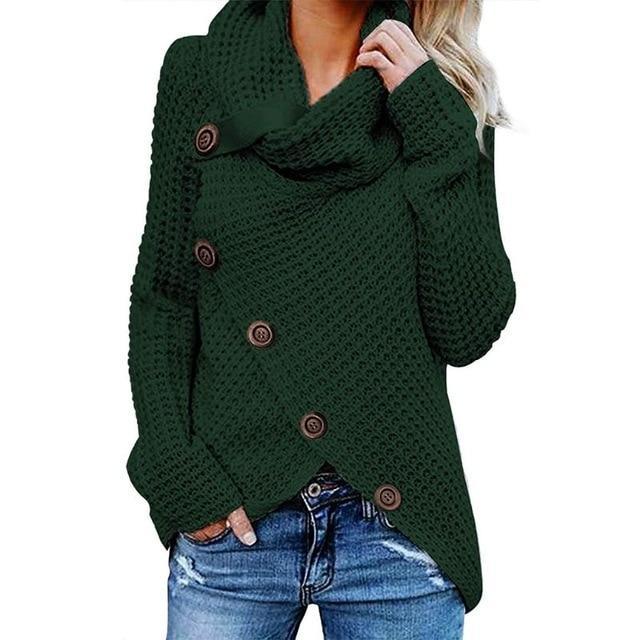 Fashionable and effortless winter top