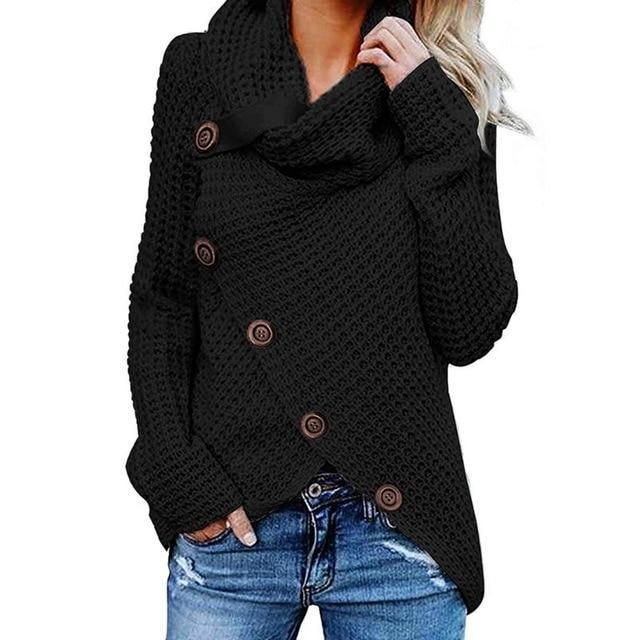Fashionable and effortless winter top