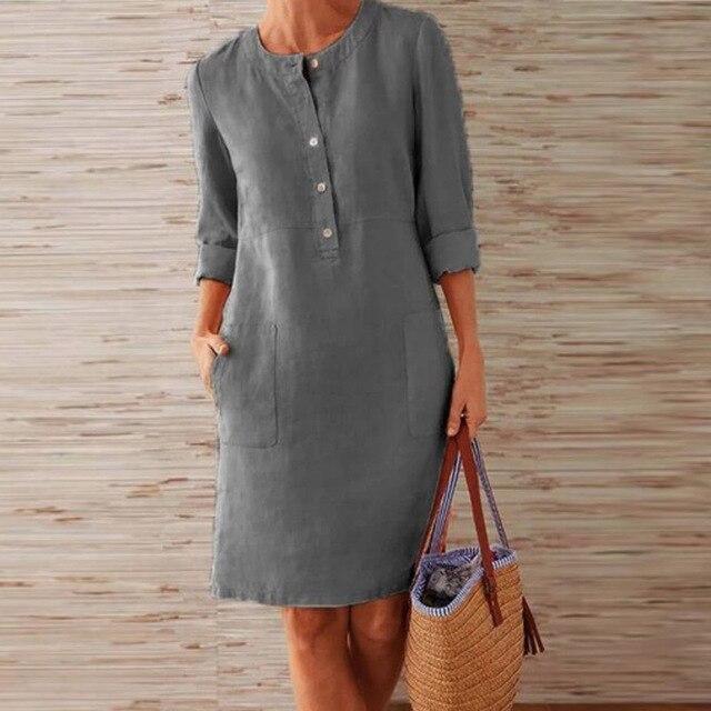 GR - Kleid aus Midi-Länge für Frauen