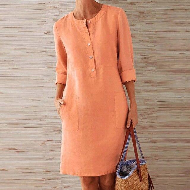 GR - Kleid aus Midi-Länge für Frauen
