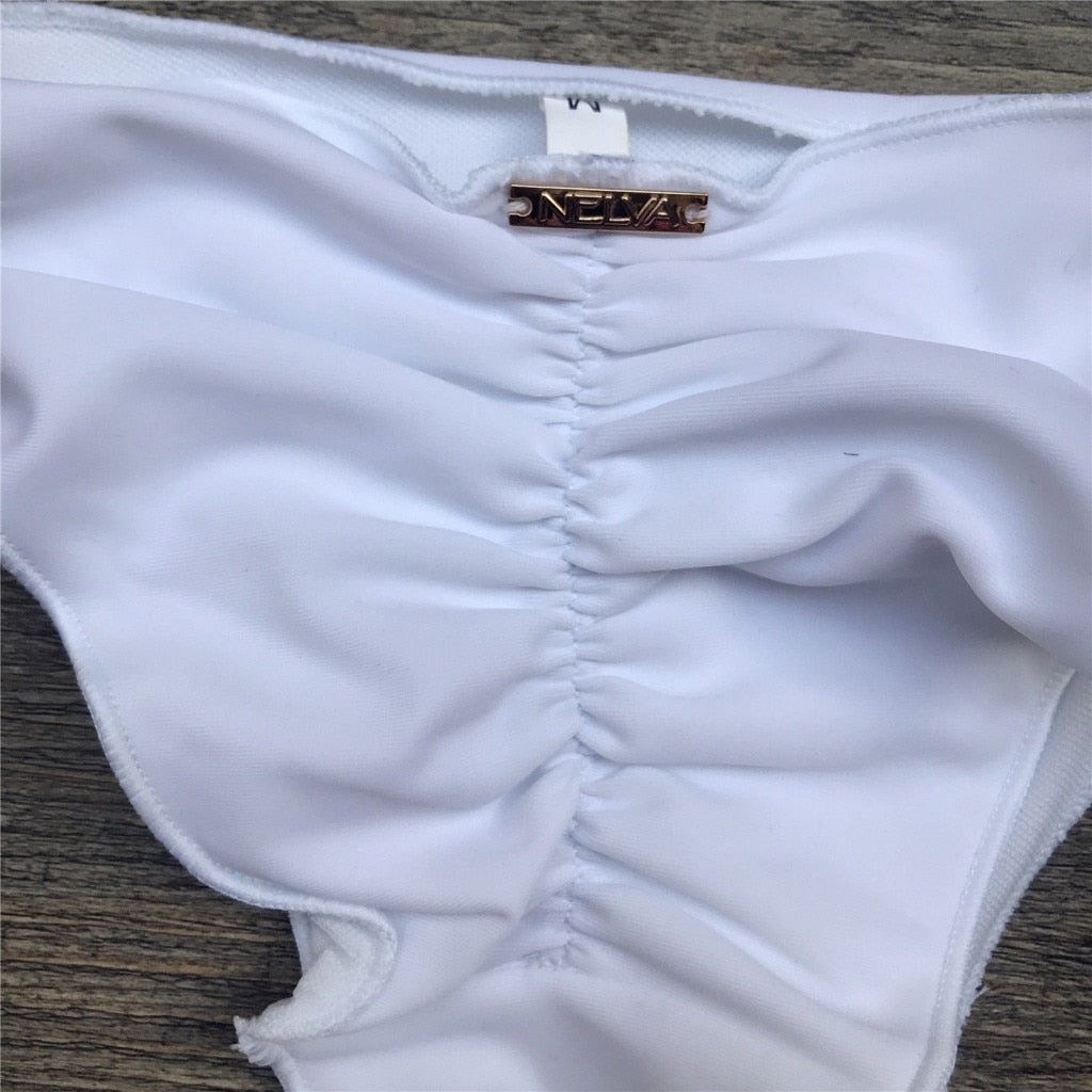 GR | Bandeau Floral Pattern Bikini