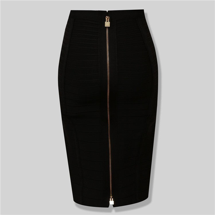 GR | Bodycon rayon bandage skirt