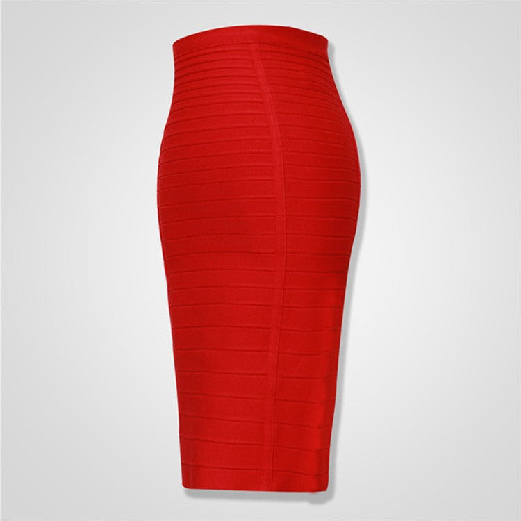 GR | Bodycon rayon bandage skirt