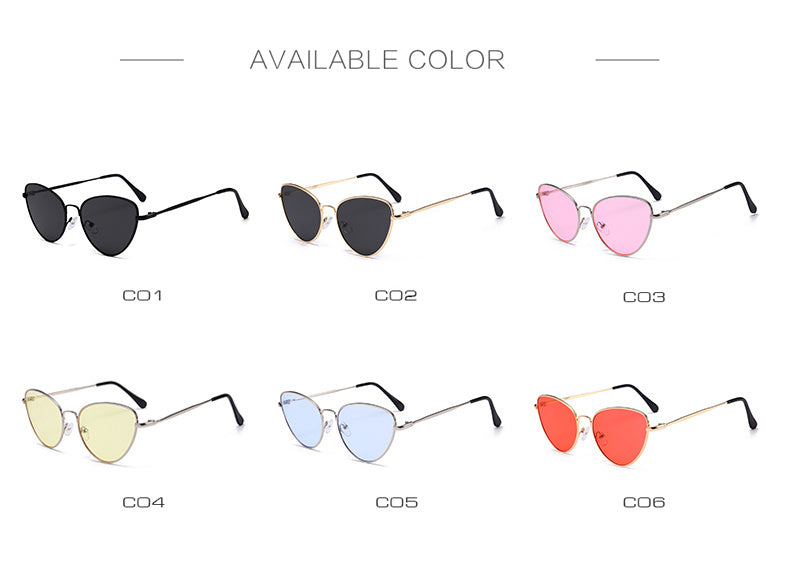 GR | Small Vintage Cat Eye Sunglasses