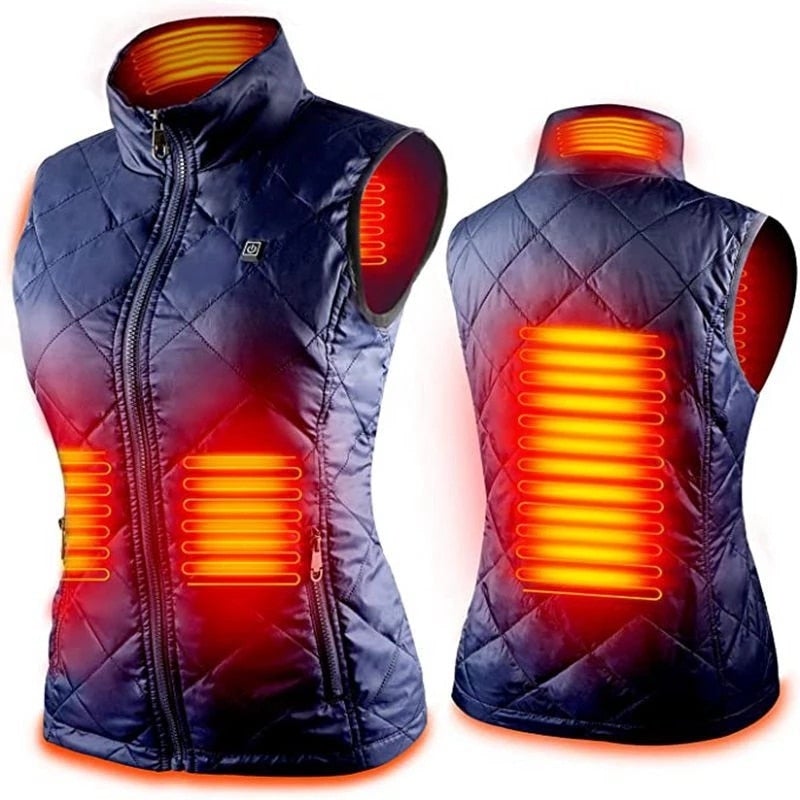 GR | Fashionable heated vest with USB 