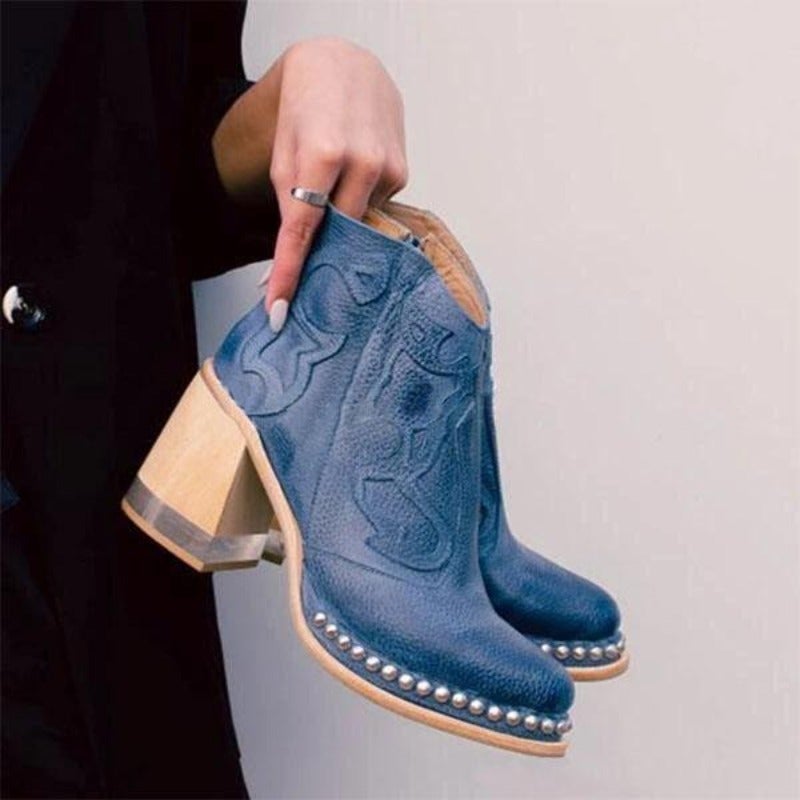 GR | Casual cowboy ankle boots