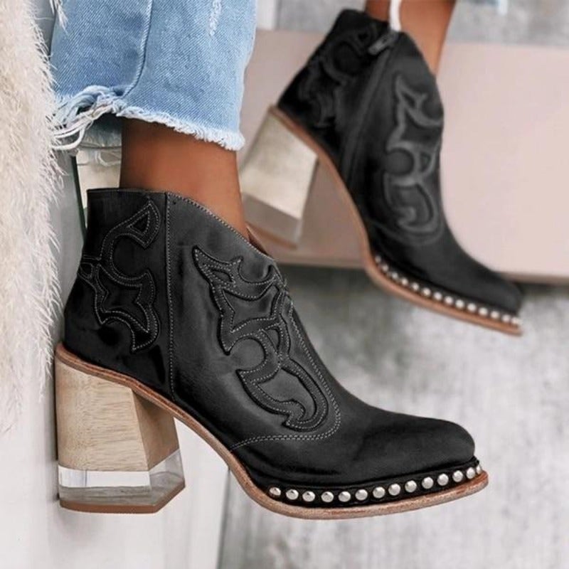 GR | Casual cowboy ankle boots