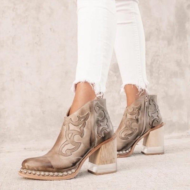 GR | Casual cowboy ankle boots