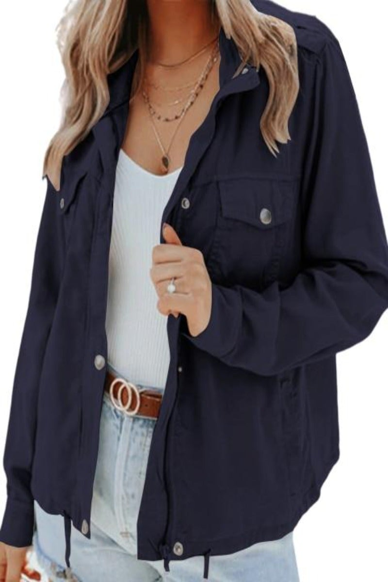 GR | Casual transitional jacket with zipper