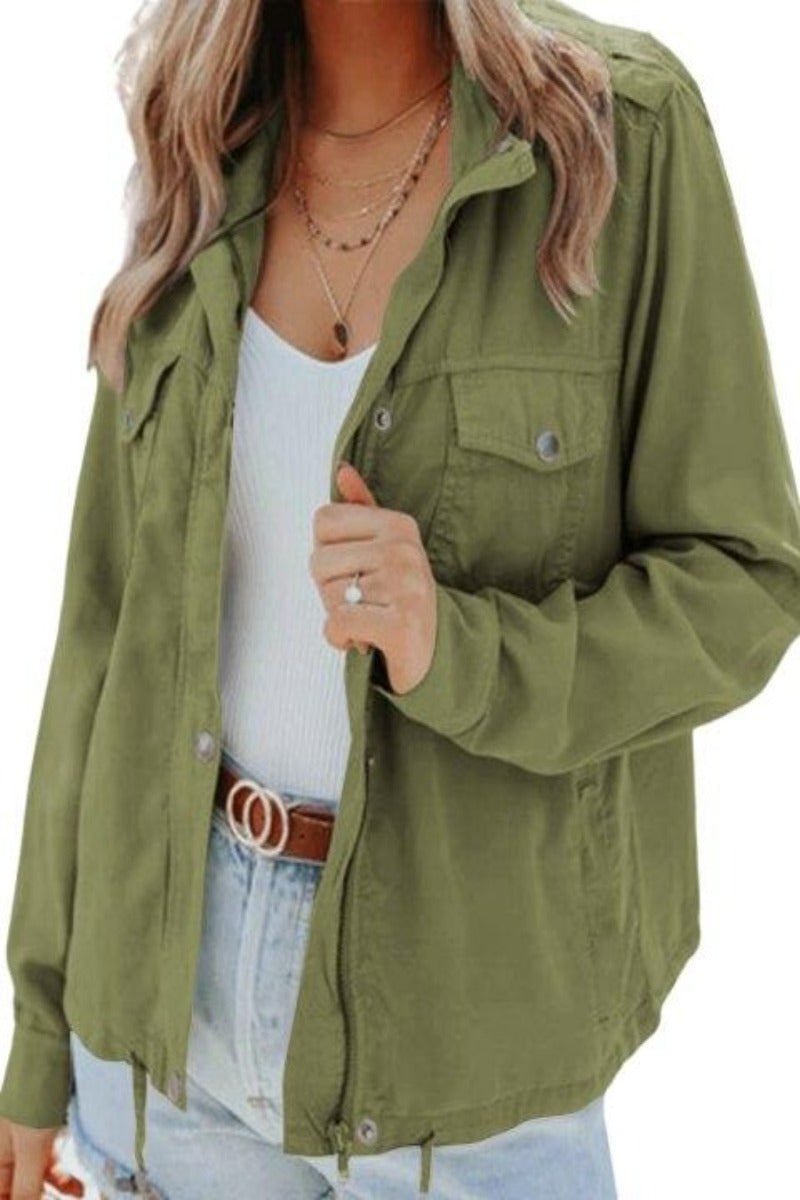 GR | Casual transitional jacket with zipper
