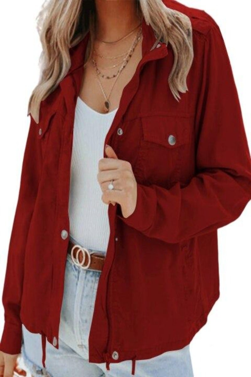 GR | Casual transitional jacket with zipper