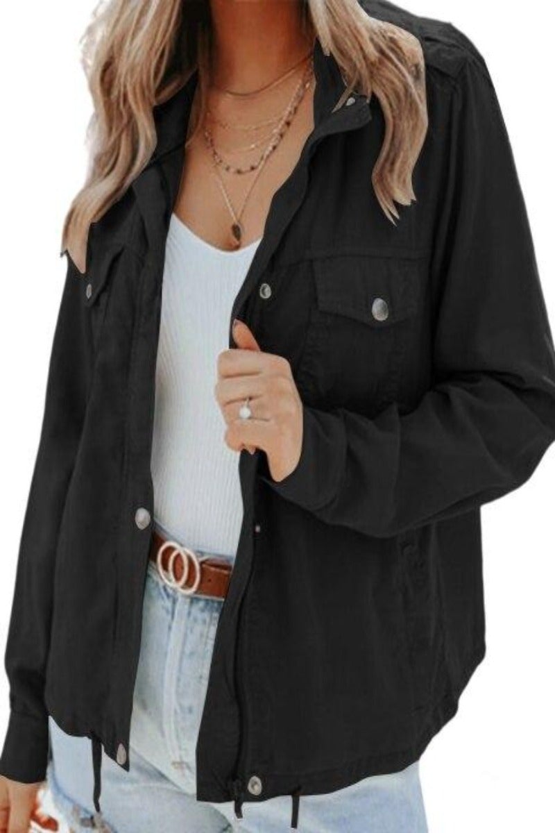 GR | Casual transitional jacket with zipper