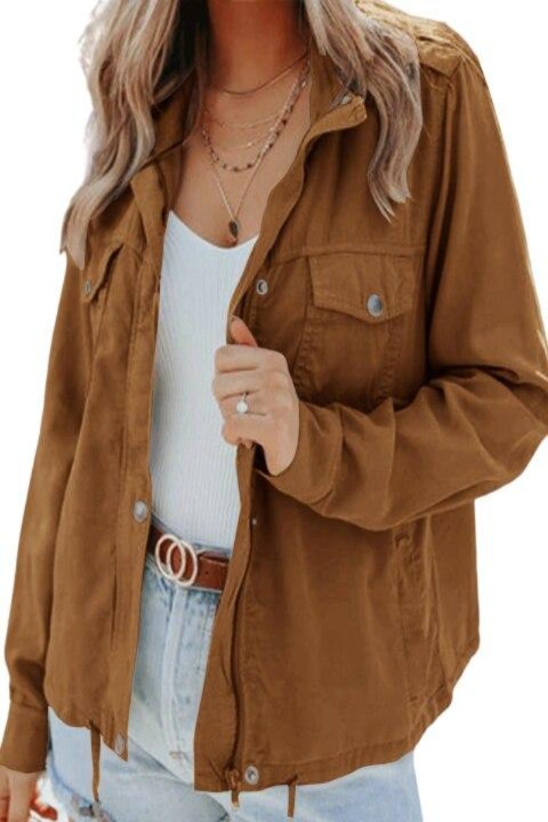 GR | Casual transitional jacket with zipper
