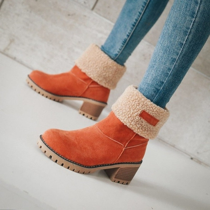 GR | Elegant winter boots with heels for women