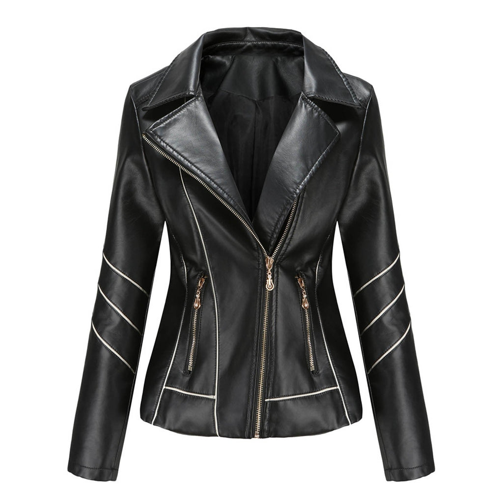 GR | Casual leather blazer