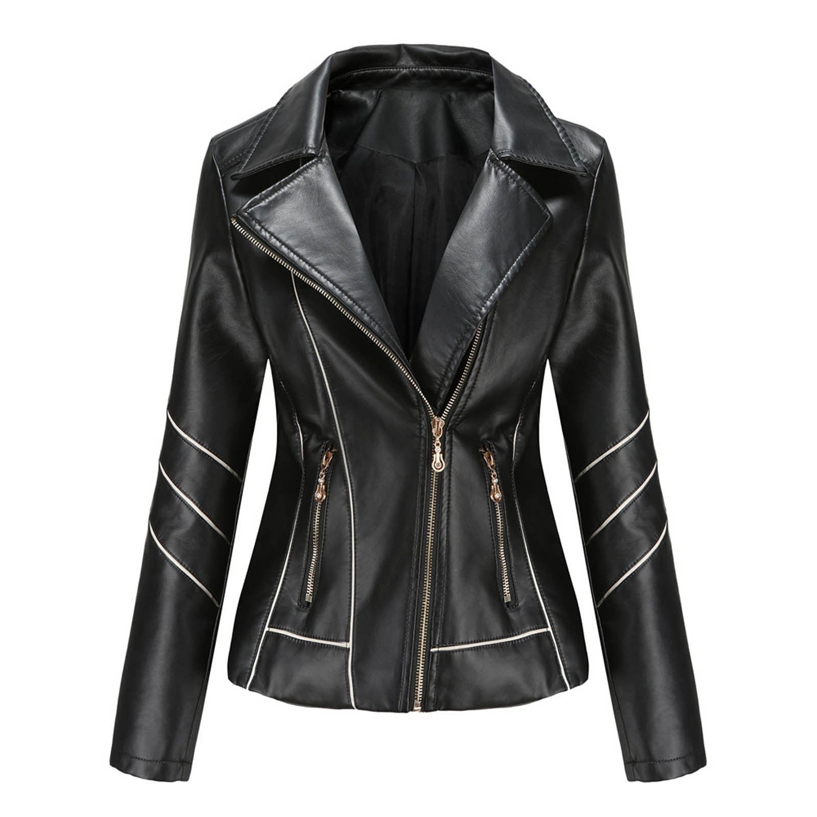 GR | Casual leather blazer