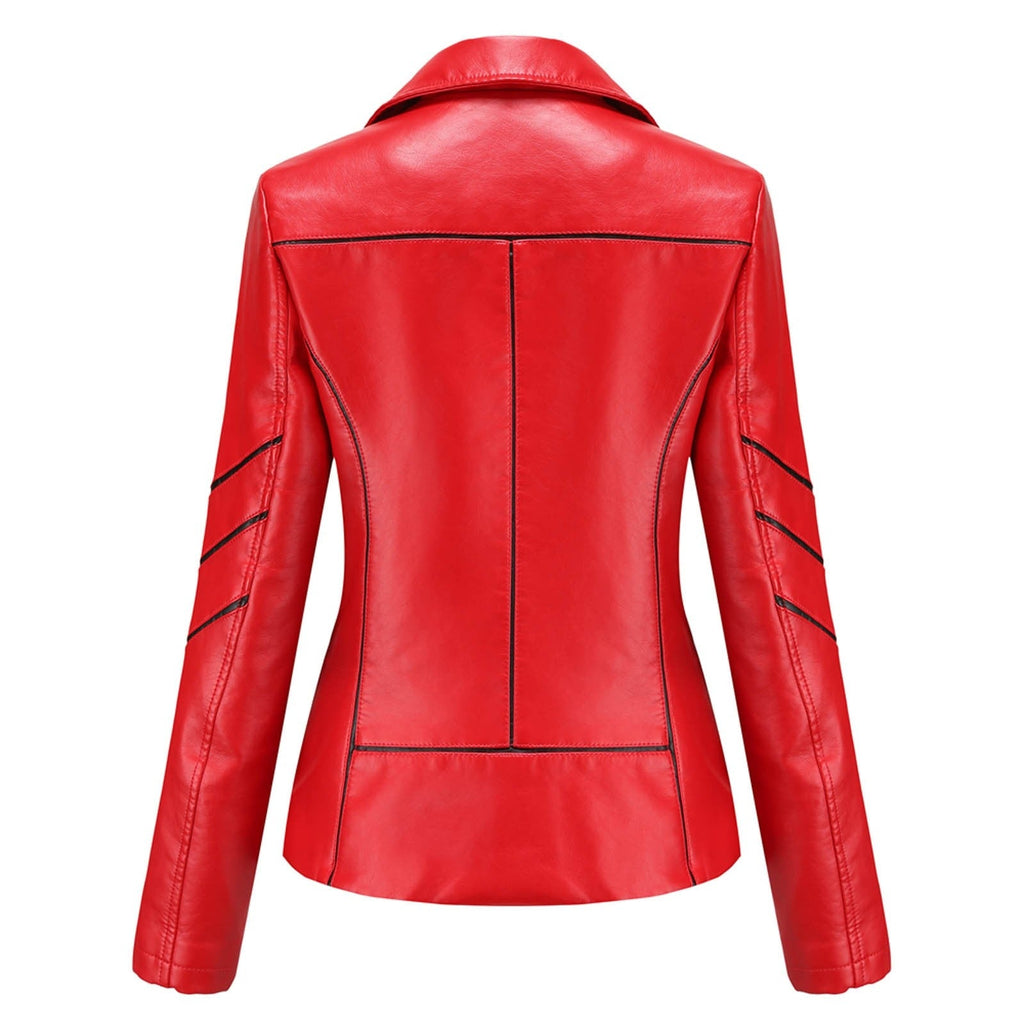GR | Casual leather blazer