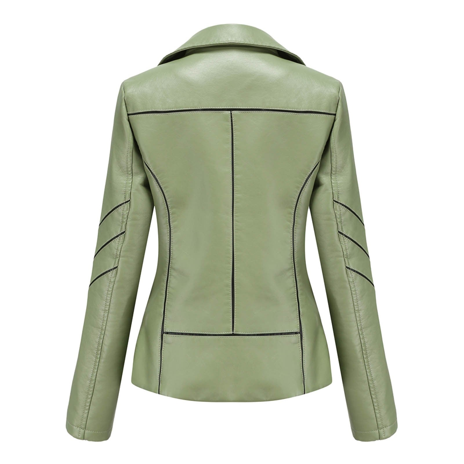 GR | Casual leather blazer