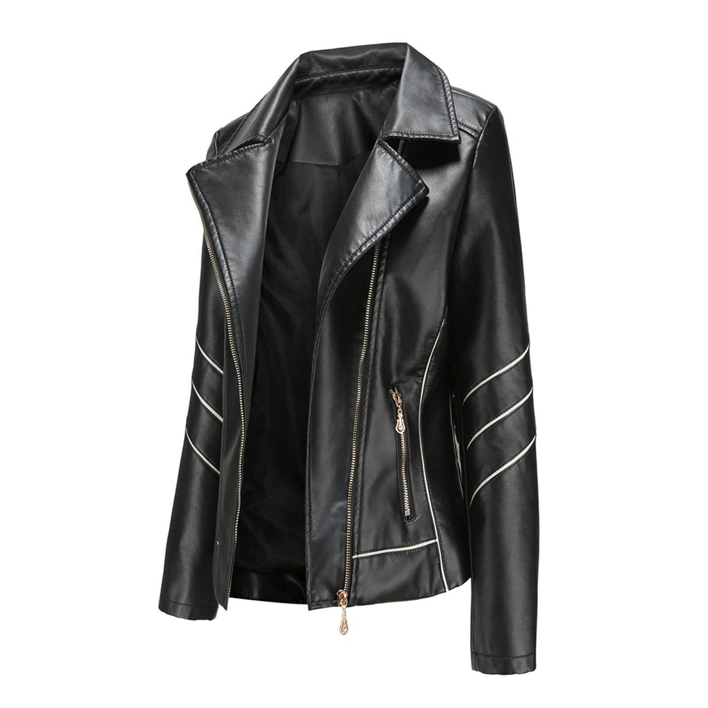 GR | Casual leather blazer
