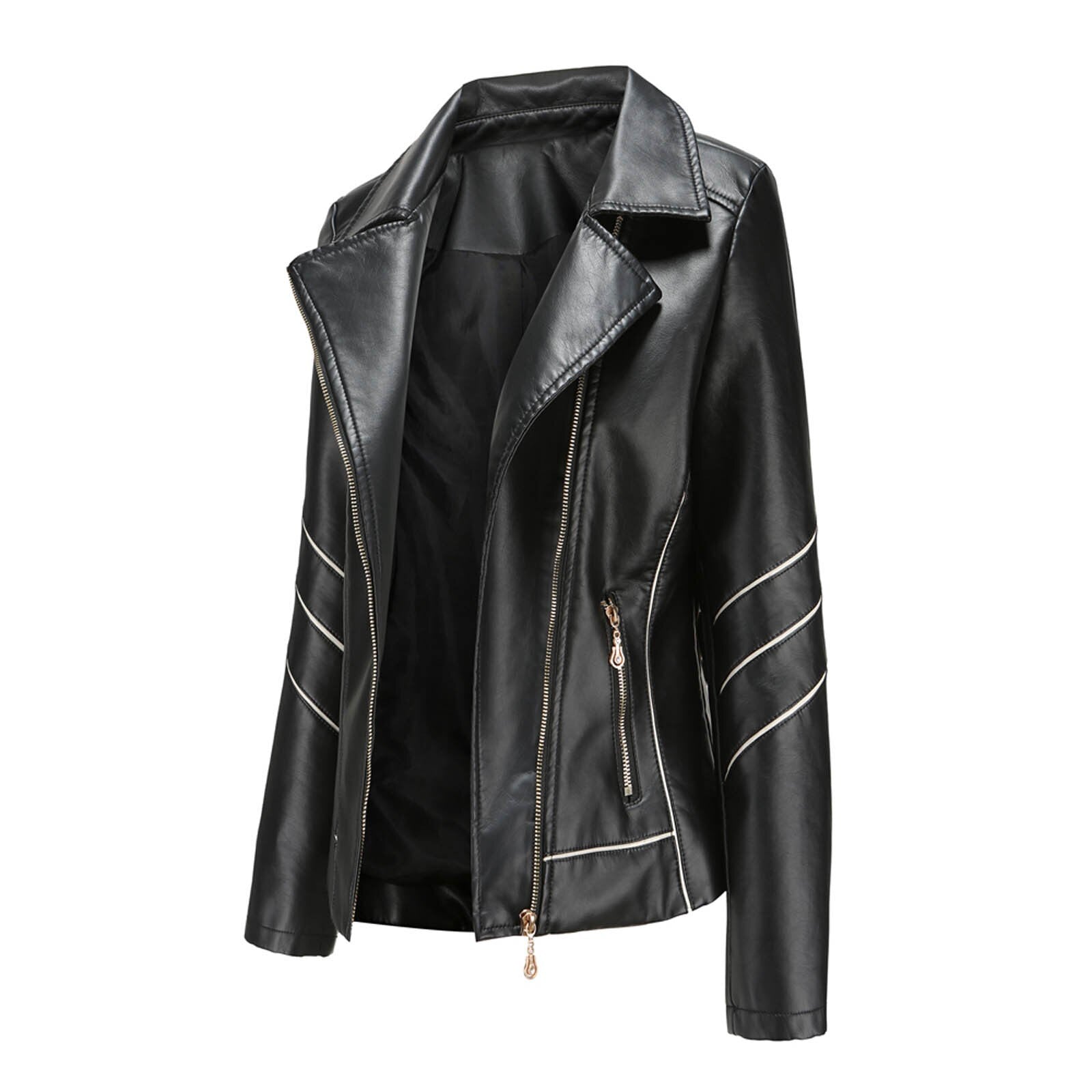 GR | Casual leather blazer