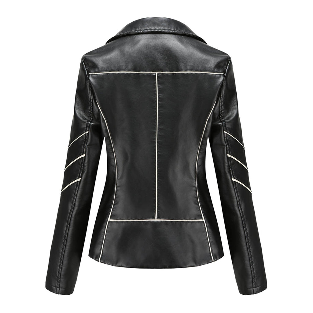 GR | Casual leather blazer