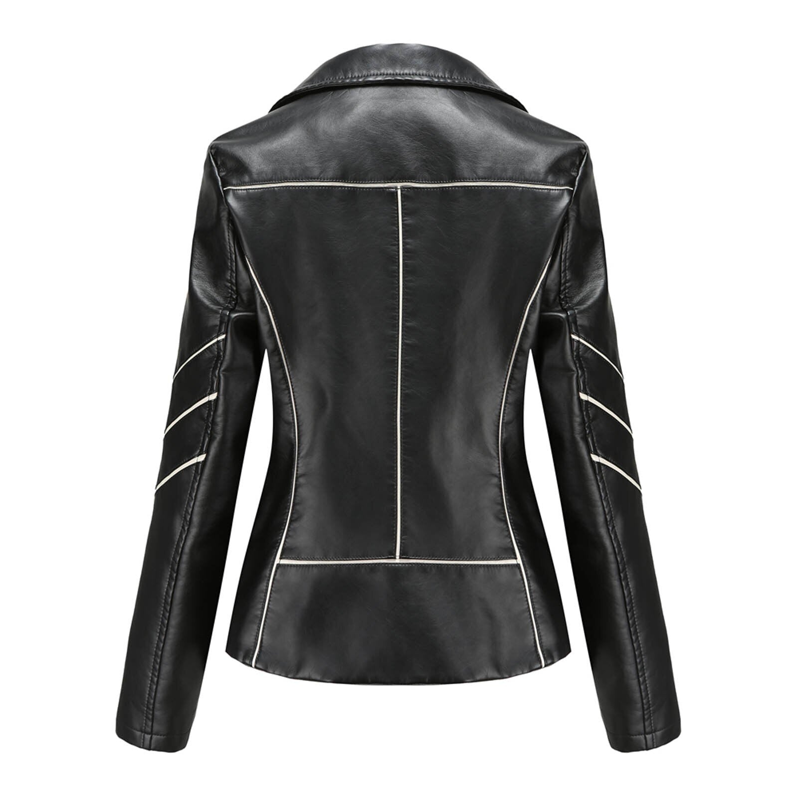 GR | Casual leather blazer