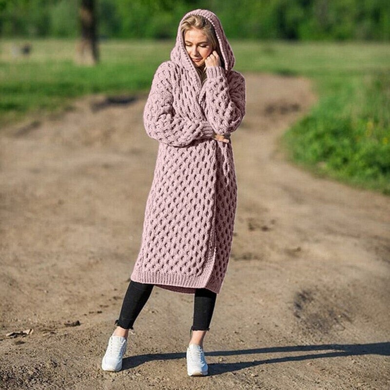 GR | Long knitted cardigan
