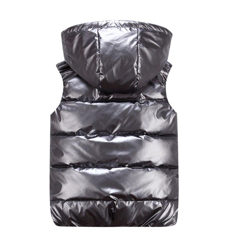GR | Sleeveless Hooded Down Jacket with Zipper
