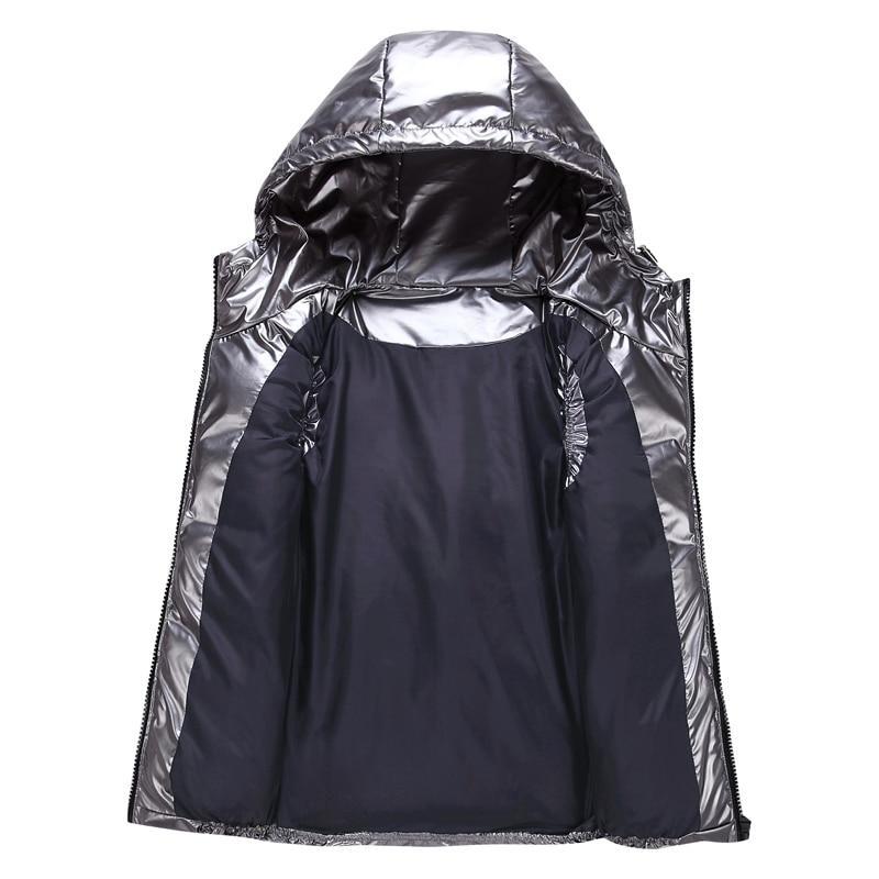 GR Style: Shiny quilted vest for stylish appearances