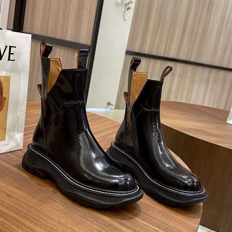 GR | Casual ankle boots with zipper
