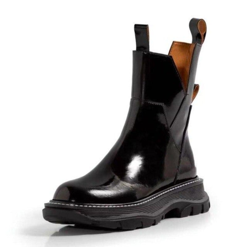 GR | Casual ankle boots with zipper