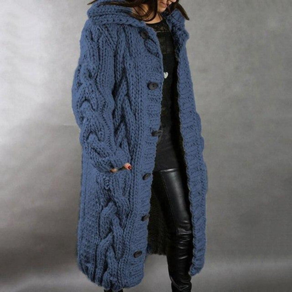GR | Voluminöse Strickjacke