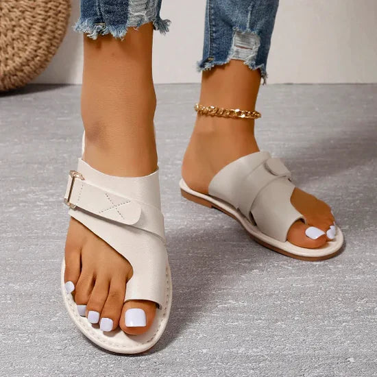 GR | Orthopedic sandals made of high-quality leather
