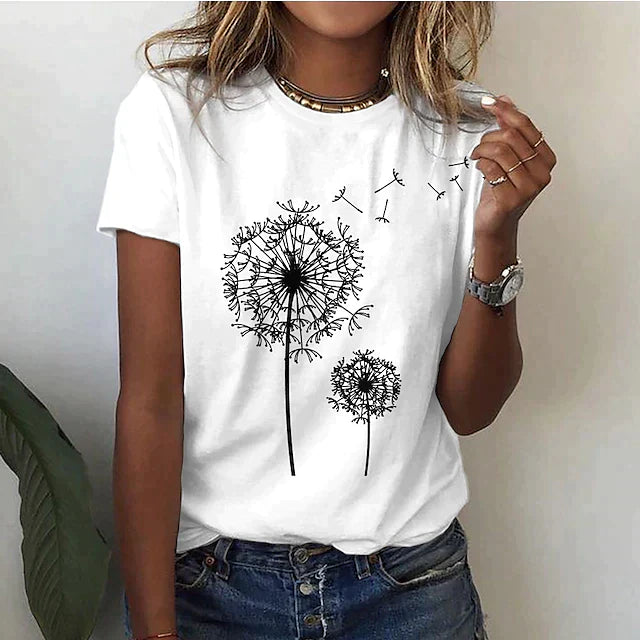 GR | Elegant dandelion shirt