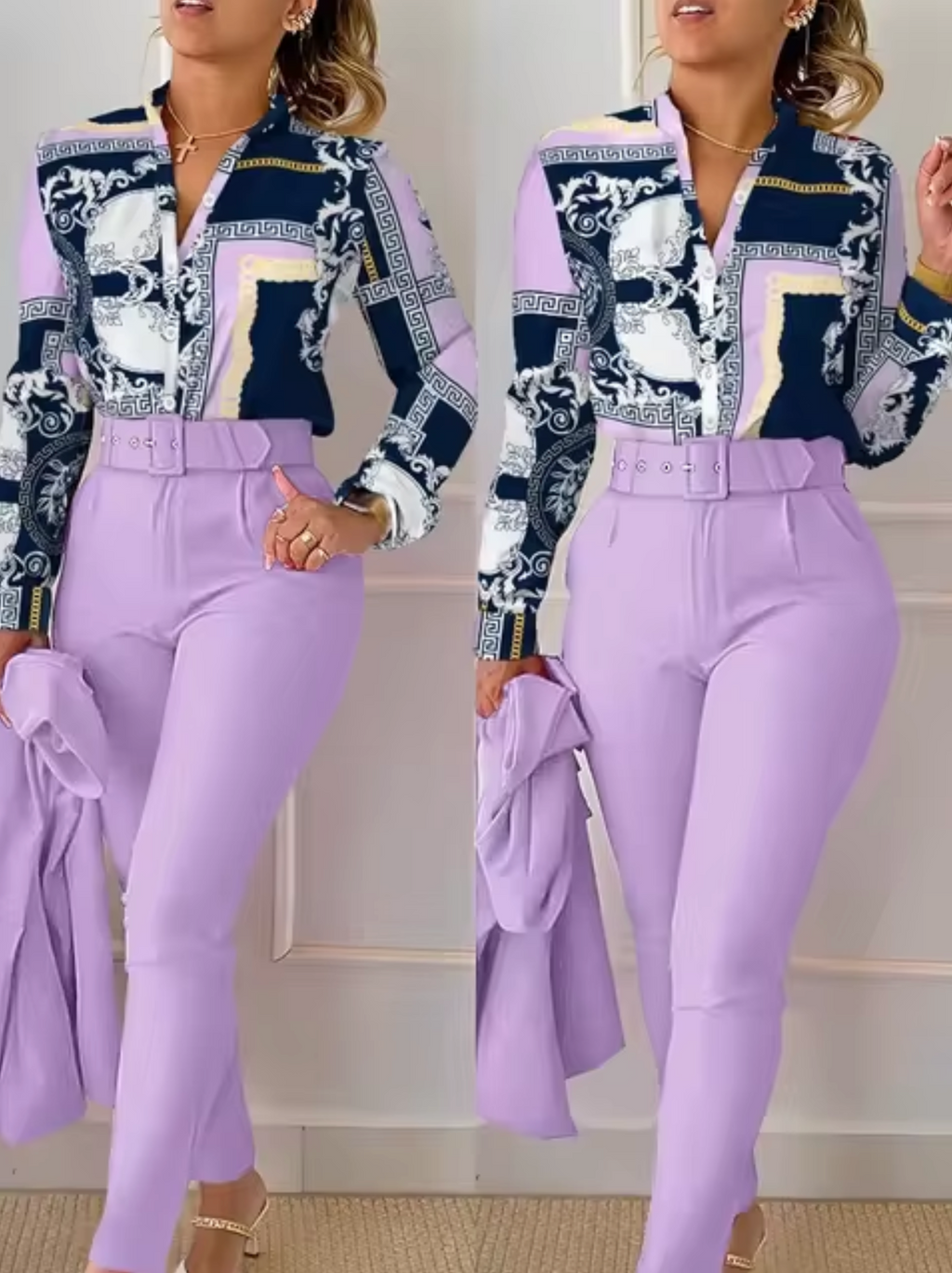 GR | Elegant Two-Piece Set