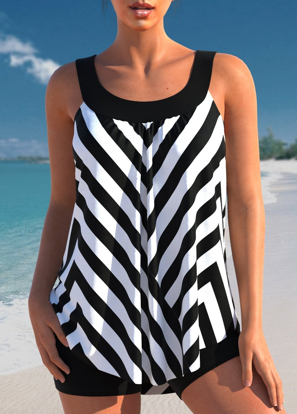 GR | Stylish and Comfortable with Our Tankini Set
