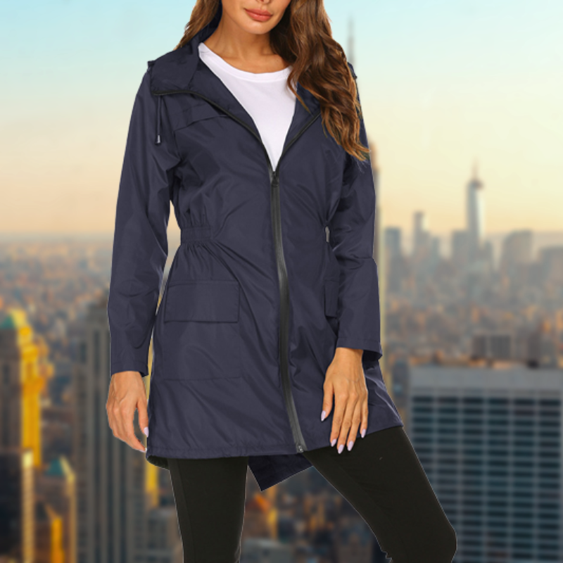 GR | Women's Waterproof Lightweight Rain Jacket